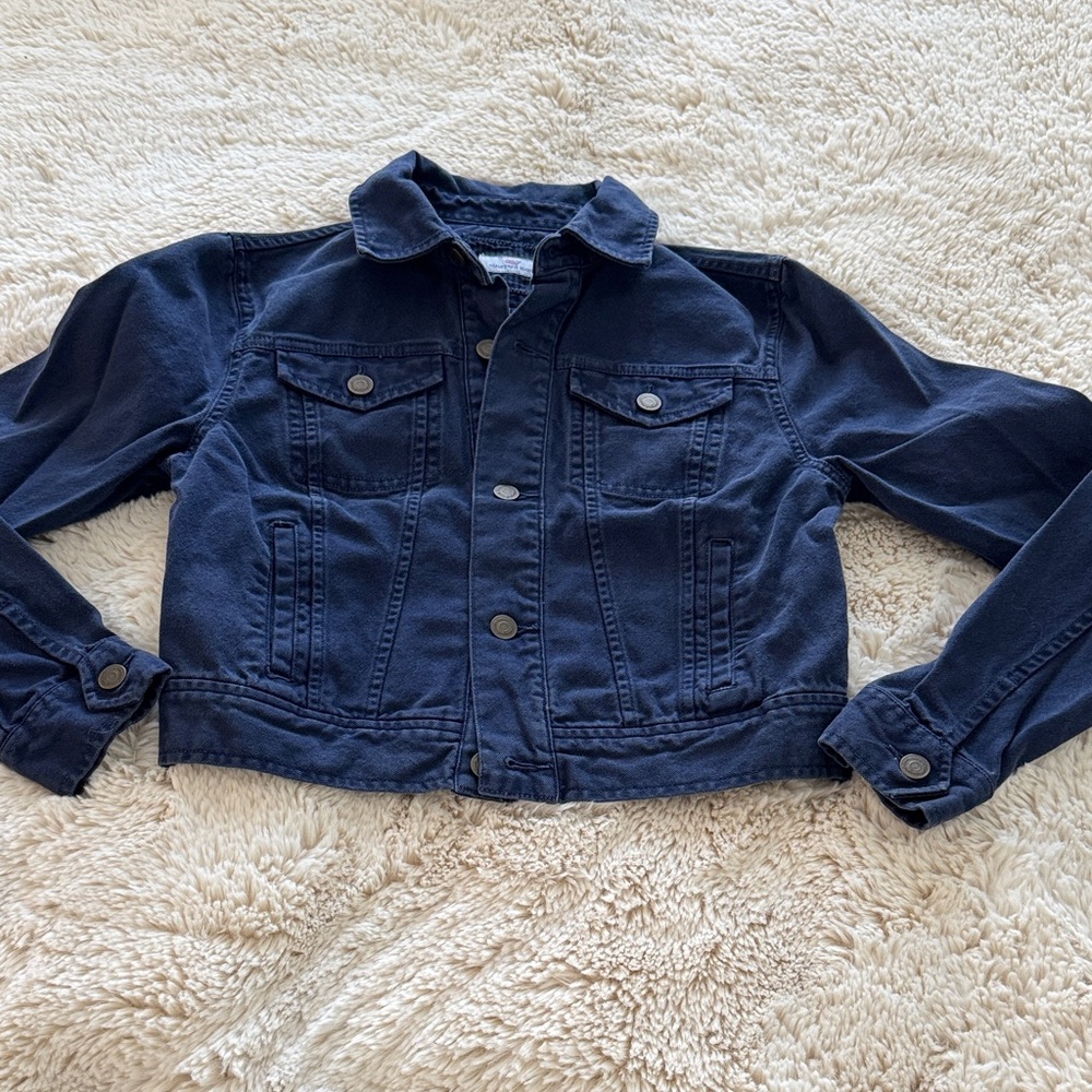 Vineyard Vines Navy Jean Jacket